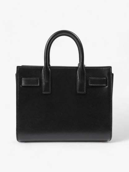 Saint Laurent Sac De Jour Black Calfskin Leather Nano