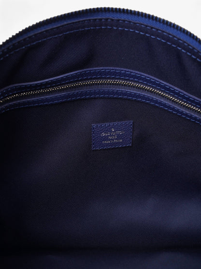Louis Vuitton Limited Edition Bandana Keepall 50 Blue / White Leather