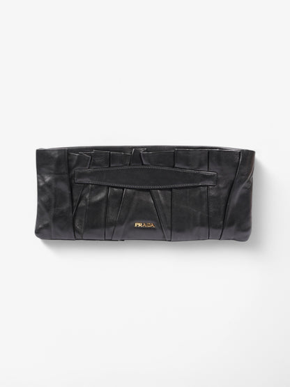 Prada Clutch Black Leather