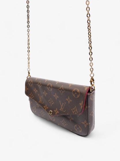 Louis Vuitton Félicie Pochette  Monogram Coated Canvas