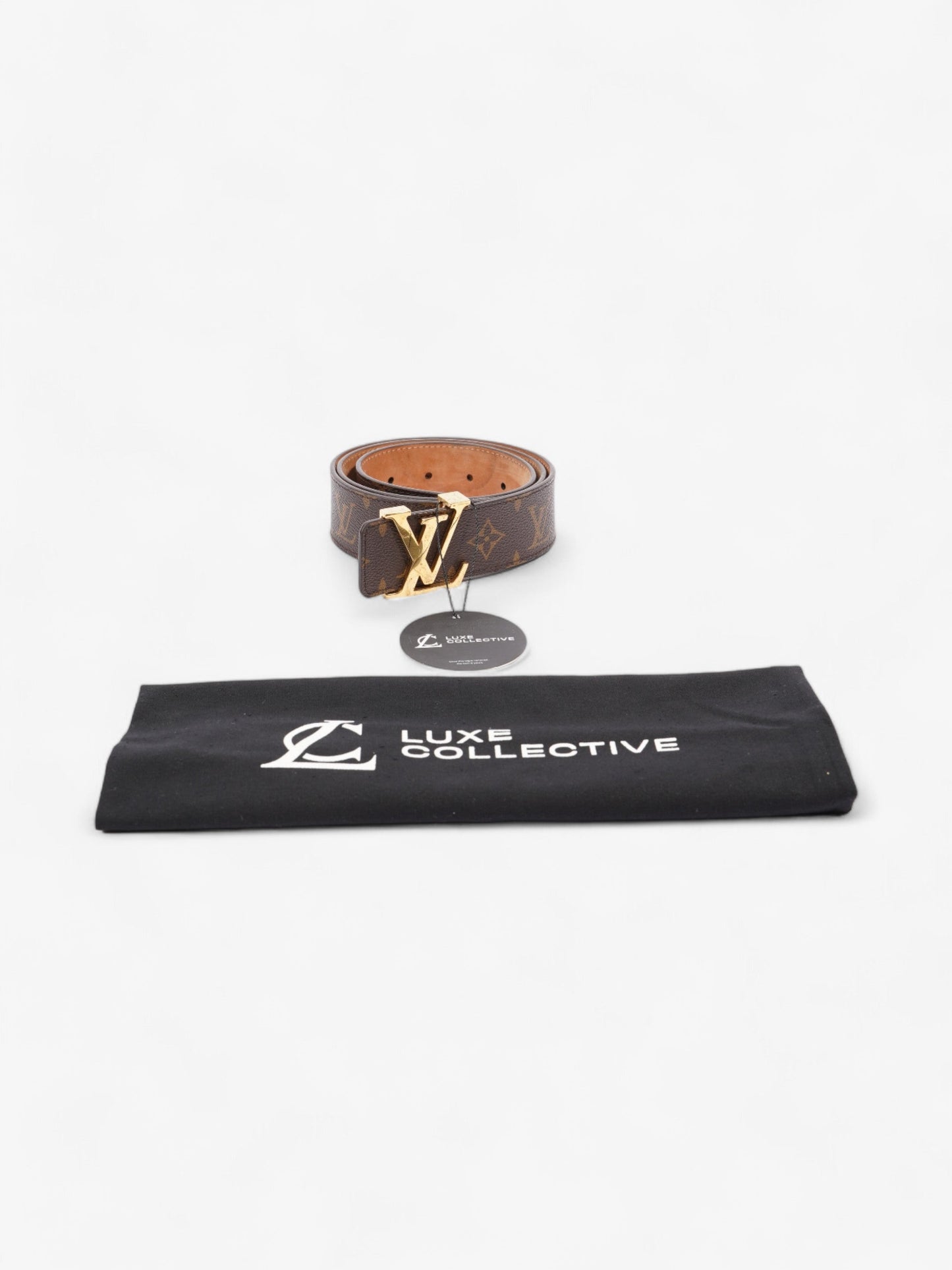 Louis Vuitton LV Initials Belt Monogram Coated Canvas 90cm 36"