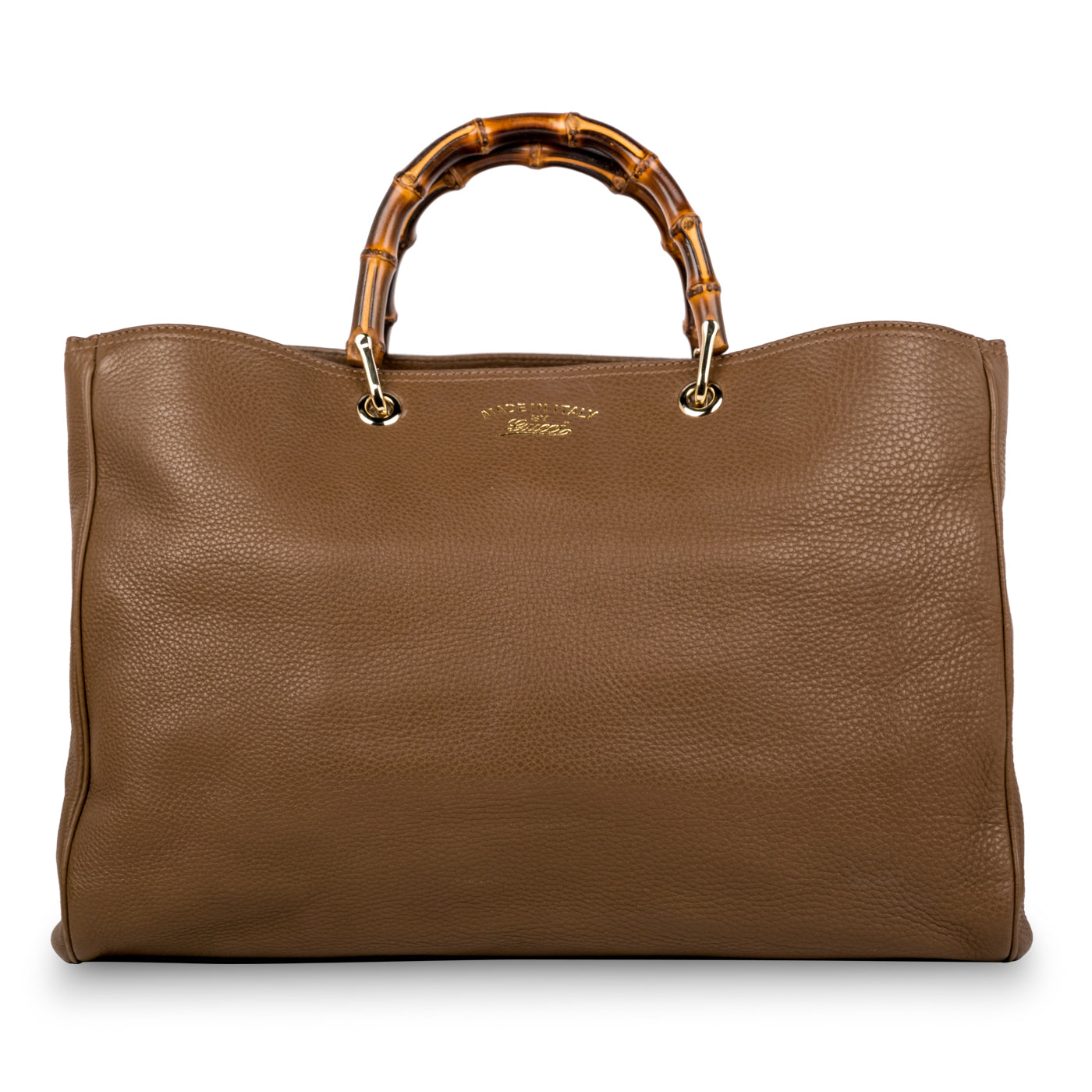 Gucci Maple Bamboo Tote - Large