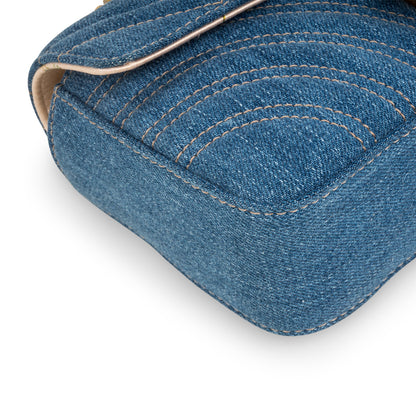 Gucci GG Marmont Mini - Denim