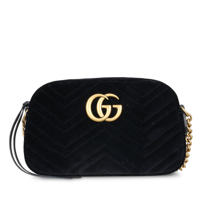 Gucci Small Marmont Bag - Velvet