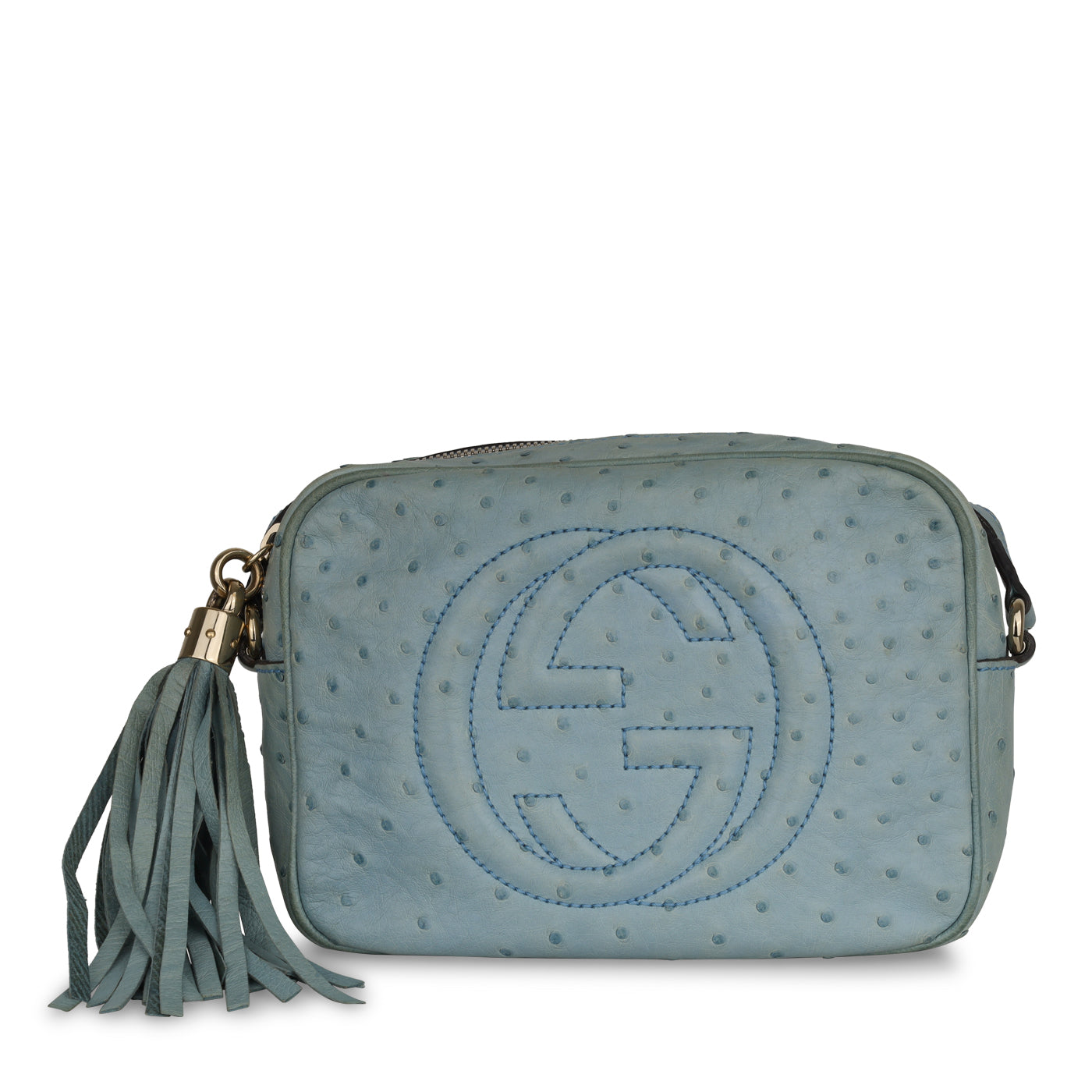 Gucci Small Soho Disco - Ostrich