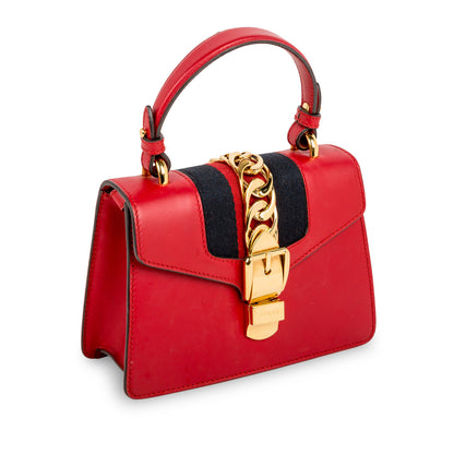 Gucci Sylvie Mini Top Handle Bag