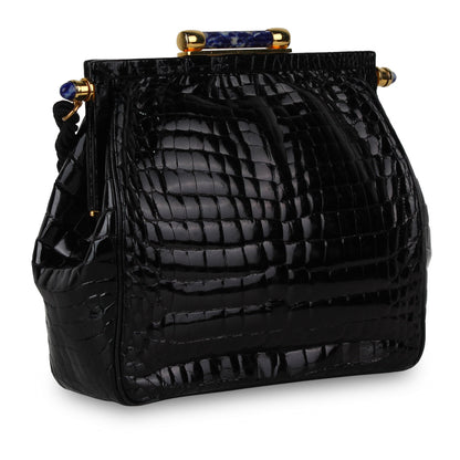 Gucci Vintage Croc Crossbody Bag