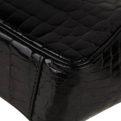 Gucci Vintage Croc Crossbody Bag