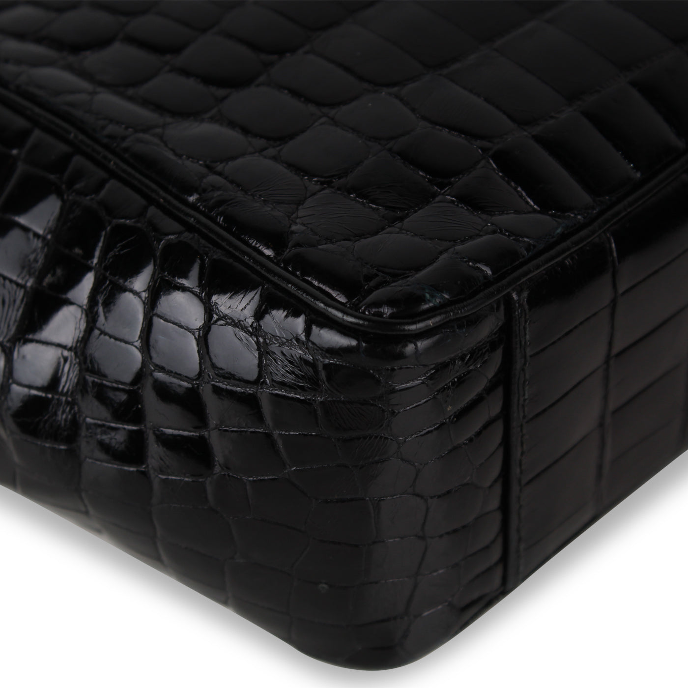 Gucci Vintage Croc Crossbody Bag