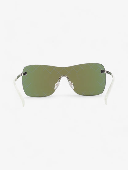 Chanel Oversized Mirror Sunglasses Purple Acetate 140mm