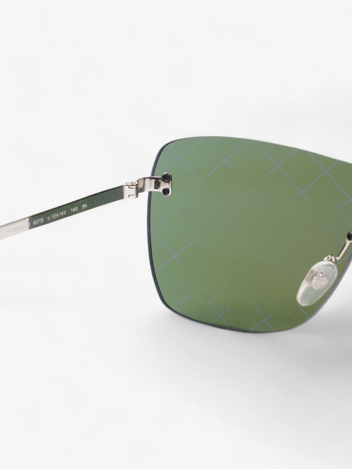 Chanel Oversized Mirror Sunglasses Purple Acetate 140mm