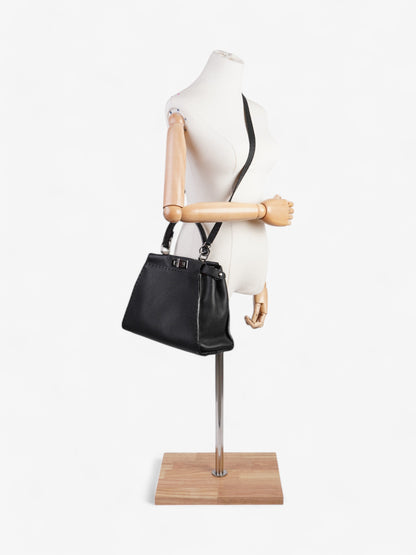 Fendi Peekaboo Black Leather Medium