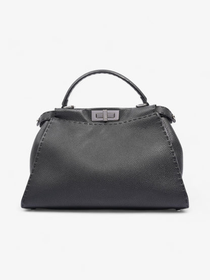 Fendi Peekaboo Black Leather Medium