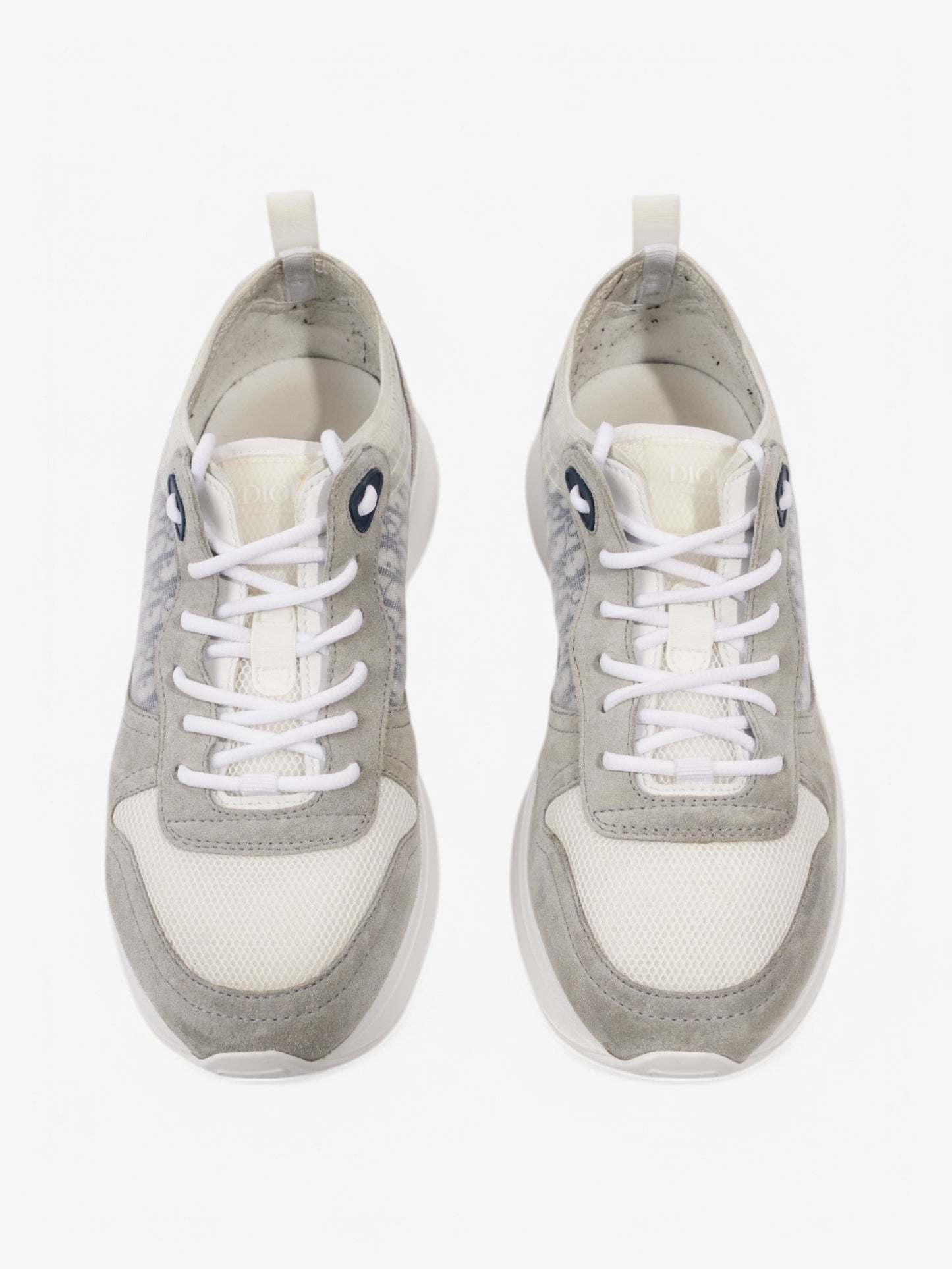 Christian Dior B25 Grey / White Mesh EU 41 UK 7