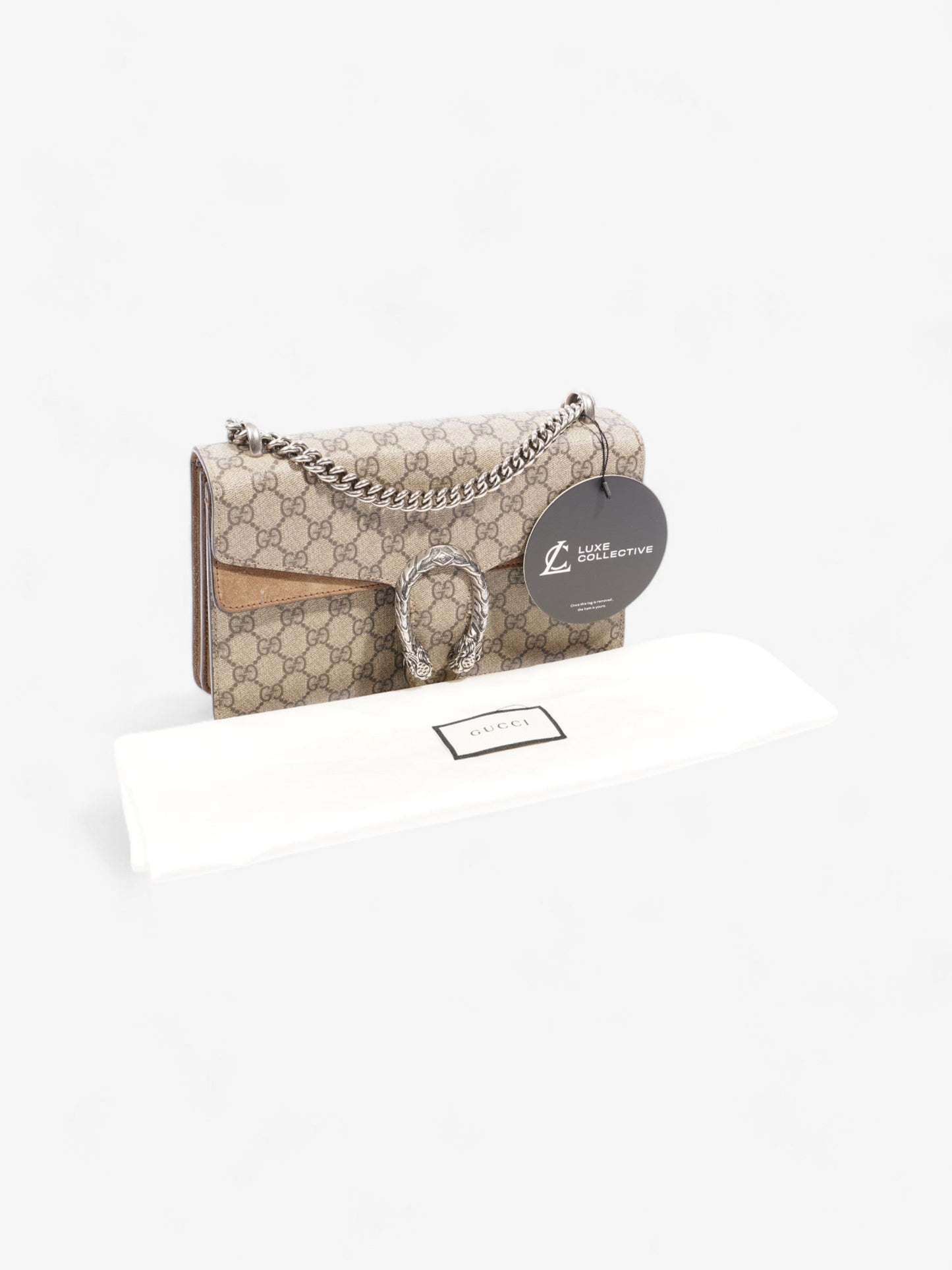 Gucci Dionysus GG Supreme / Beige Coated Canvas Small