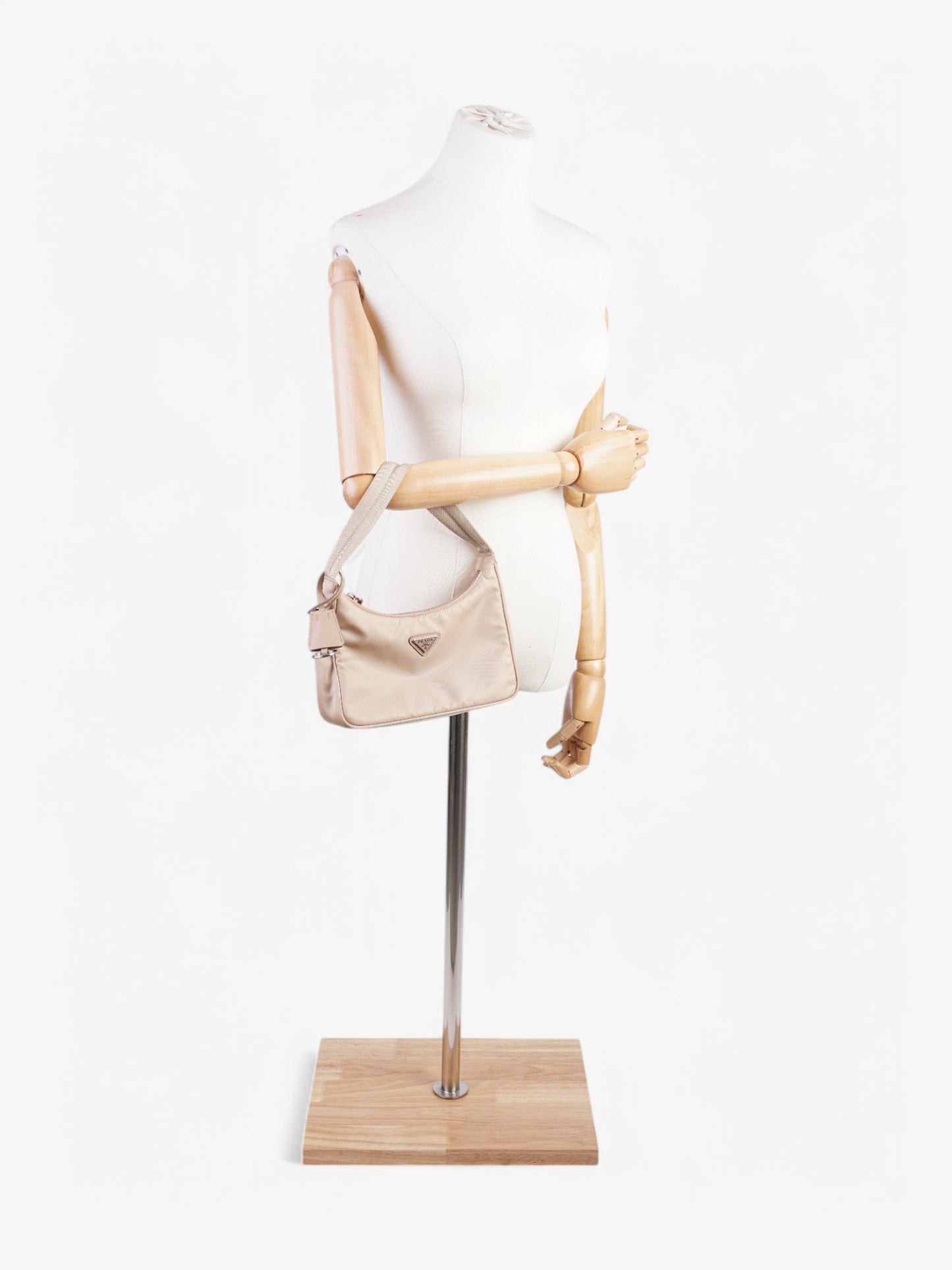 Prada Re-Edition 2000 Beige Nylon