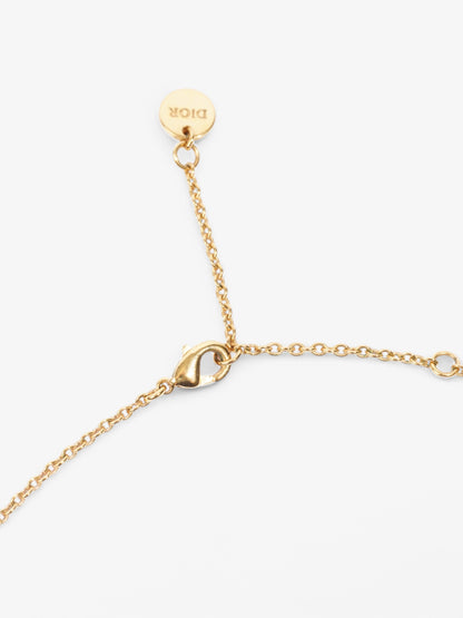 Christian Dior Clair D Lune Necklace Gold Base Metal