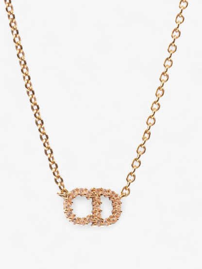 Christian Dior Clair D Lune Necklace Gold Base Metal