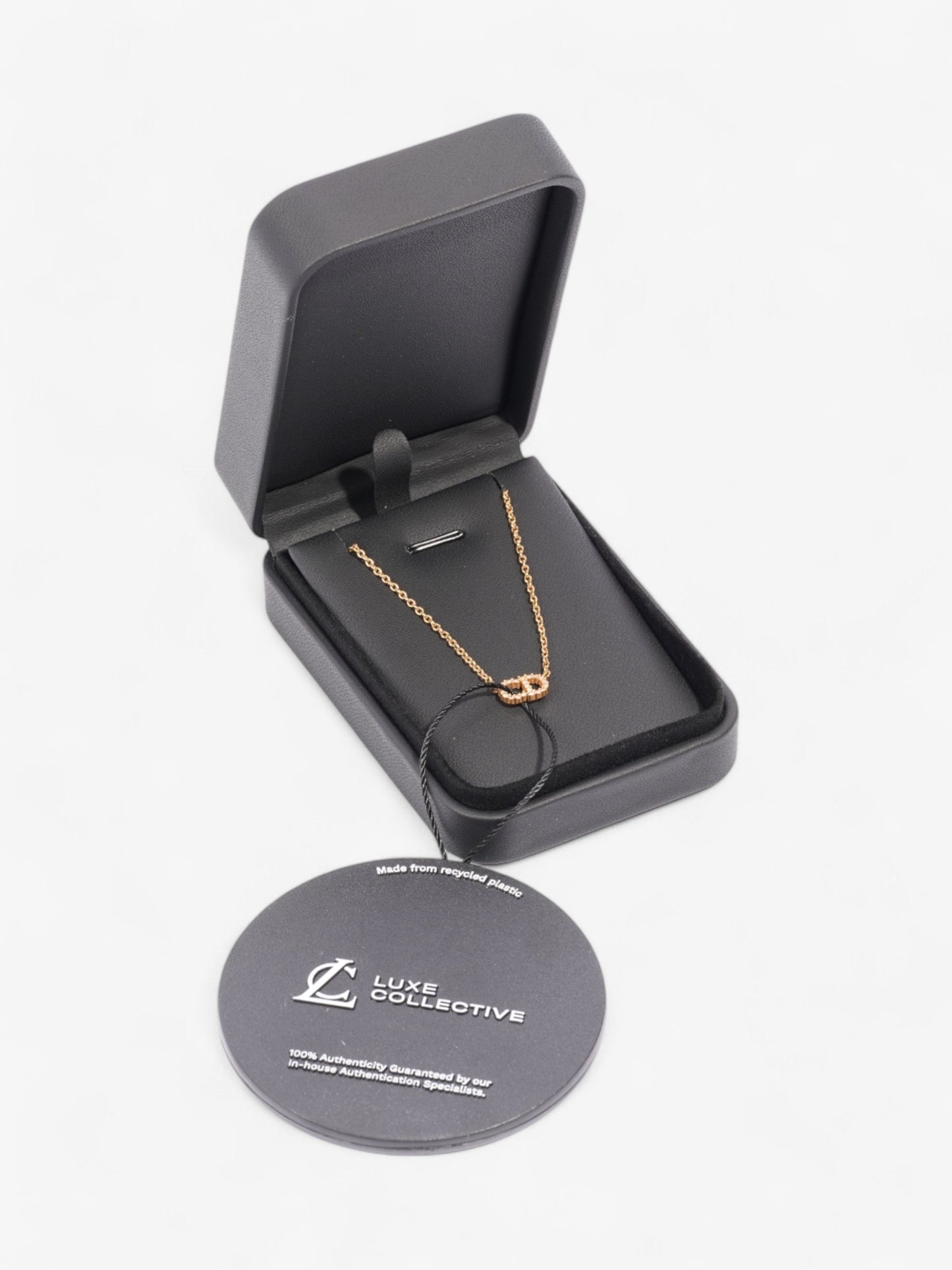 Christian Dior Clair D Lune Necklace Gold Base Metal