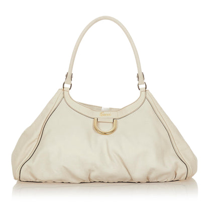 Gucci Abbey D-ring Leather Shoulder Bag (SHG-31847)