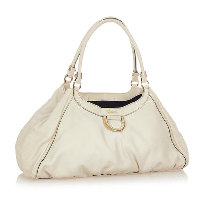 Gucci Abbey D-ring Leather Shoulder Bag (SHG-31847)
