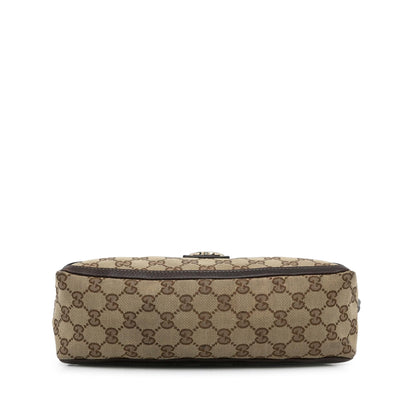 Gucci Abbey GG Canvas Baguette (SHG-1o7xzY)