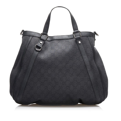 Gucci Abbey GG Canvas Satchel (SHG-R2bVjk)