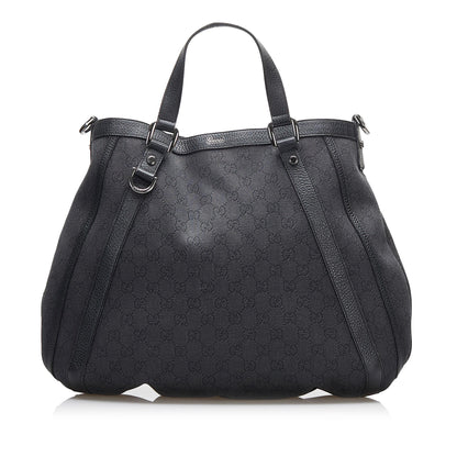 Gucci Abbey GG Canvas Satchel (SHG-R2bVjk)