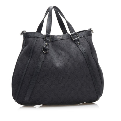 Gucci Abbey GG Canvas Satchel (SHG-R2bVjk)