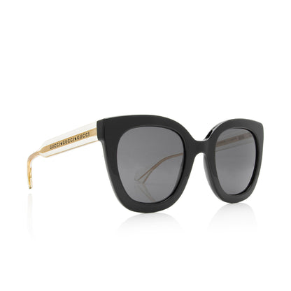 Gucci Anima Decor Cat Eye Sunglasses (SHF-9xY2Qi)