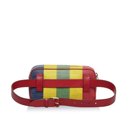 Gucci Baiadera Stripe Belt Bag (SHG-8woVlN)