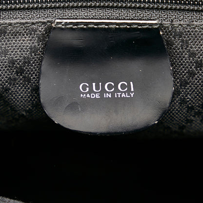 Gucci Bamboo Canvas Satchel (SHG-36575)