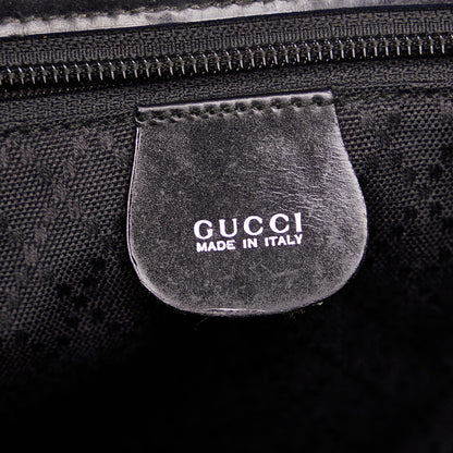 Gucci Bamboo Canvas Satchel (SHG-FgYljs)