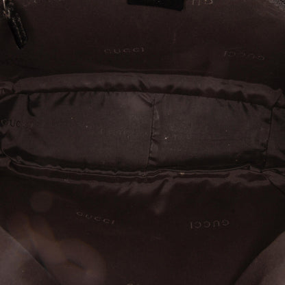 Gucci Bamboo Canvas Satchel (SHG-vwizBa)