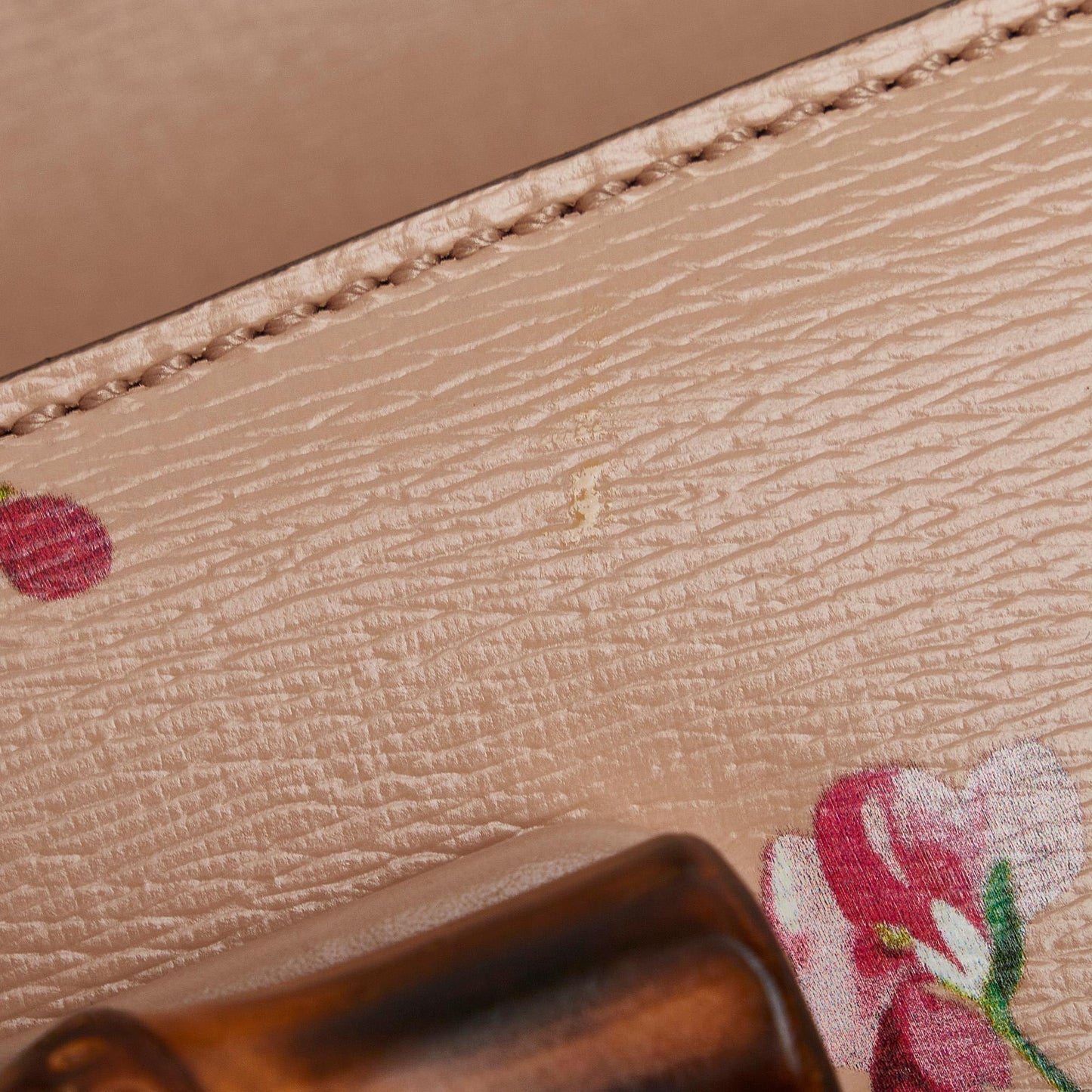 Gucci Bamboo Classic Blooms Top Handle Satchel (SHG-eLTiCC)