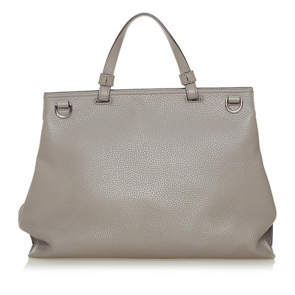 Gucci Bamboo Daily Leather Satchel (SHG-37212)