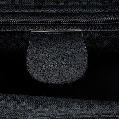 Gucci Bamboo Drawstring Leather Backpack (SHG-quqvrC)