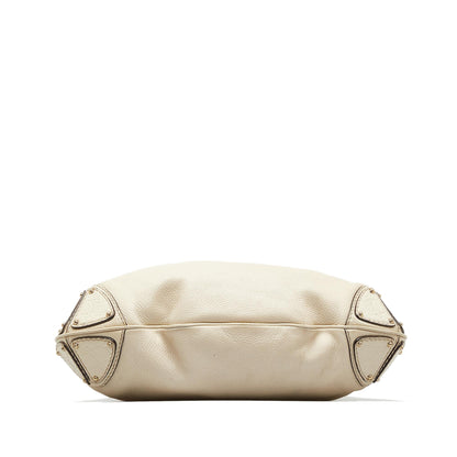 Gucci Bamboo Indy Leather Satchel (SHG-VsCzz0)