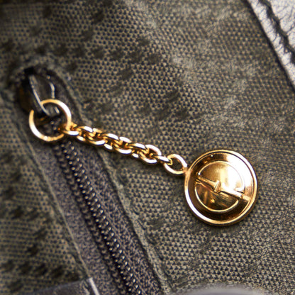 Gucci Bamboo Leather Drawstring Backpack (SHG-21546)