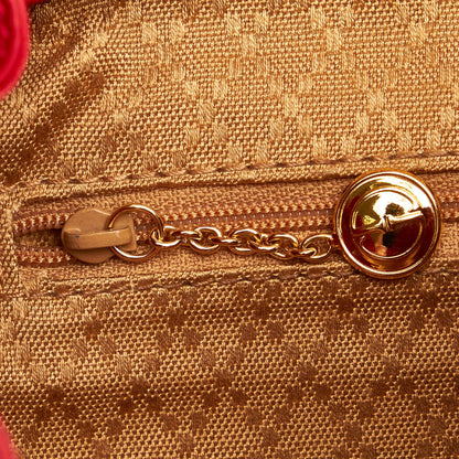 Gucci Bamboo Leather Drawstring Backpack (SHG-32864)