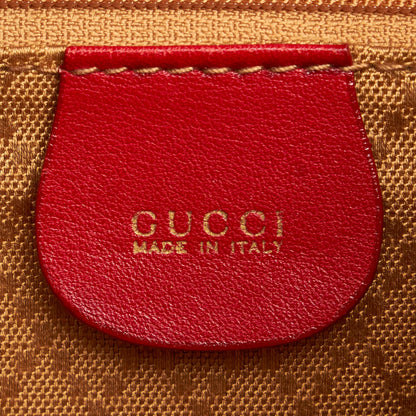 Gucci Bamboo Leather Drawstring Backpack (SHG-32864)