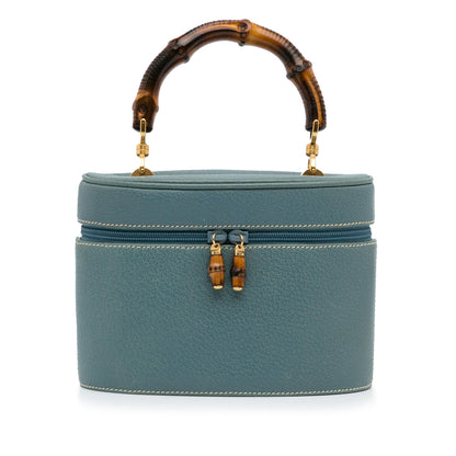Gucci Bamboo Leather Vanity Bag (SHG-2XKgsO)