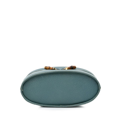 Gucci Bamboo Leather Vanity Bag (SHG-2XKgsO)