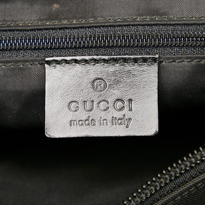 Gucci Bamboo Nylon Satchel (SHG-36702)
