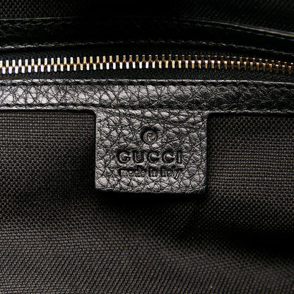 Gucci Bamboo Shopper Leather Satchel (SHG-35517)