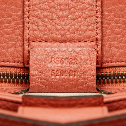 Gucci Bamboo Shopper Leather Satchel (SHG-36701)