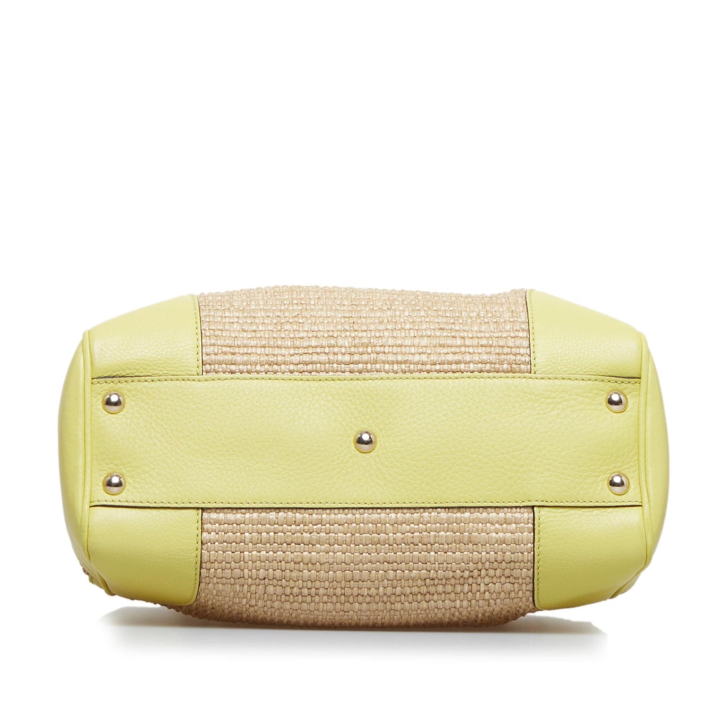 Gucci Bamboo Shopper Raffia Satchel (SHG-O4uoe2)