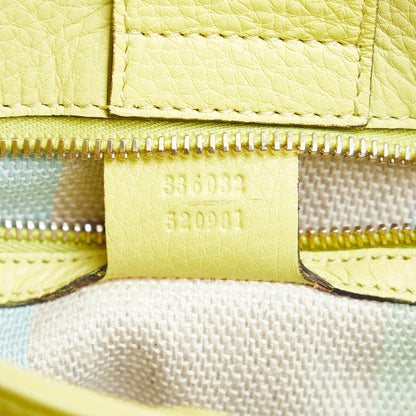 Gucci Bamboo Shopper Raffia Satchel (SHG-O4uoe2)