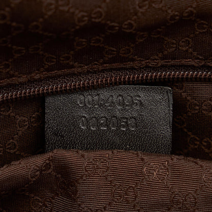 Gucci Bamboo Web Satchel (SHG-67Artc)