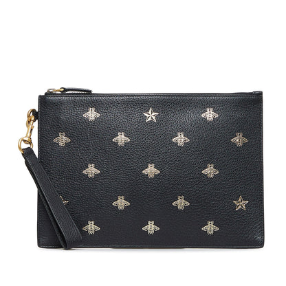 Gucci Bee Star Clutch (SHG-nCln2z)